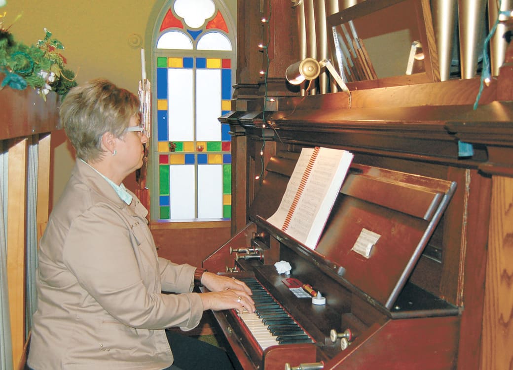 Jane Boyd has been the organist at her church since 1986 Jane Boyd has been the organist at her church since 1986